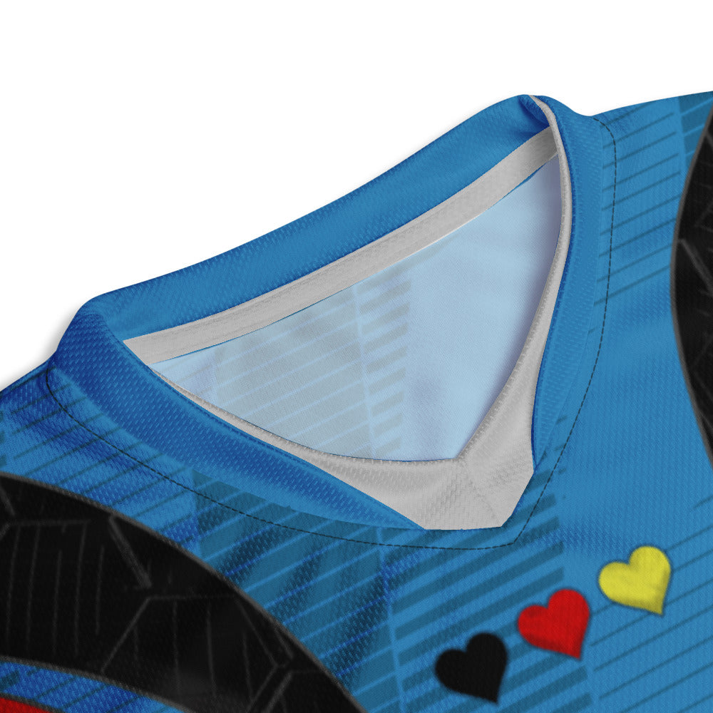 Schlaaaand herzen - Unisex-Trikot
