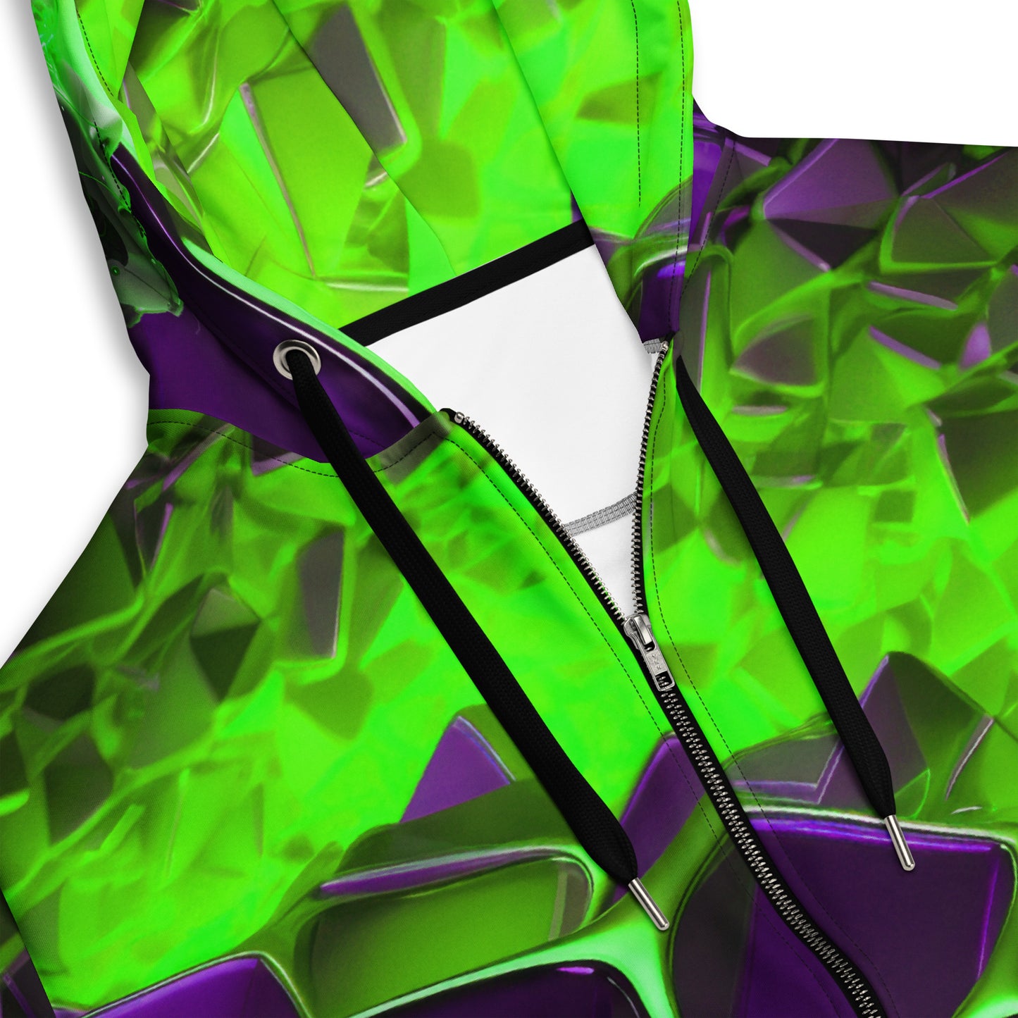 Green - Unisex Zip-Hoodie