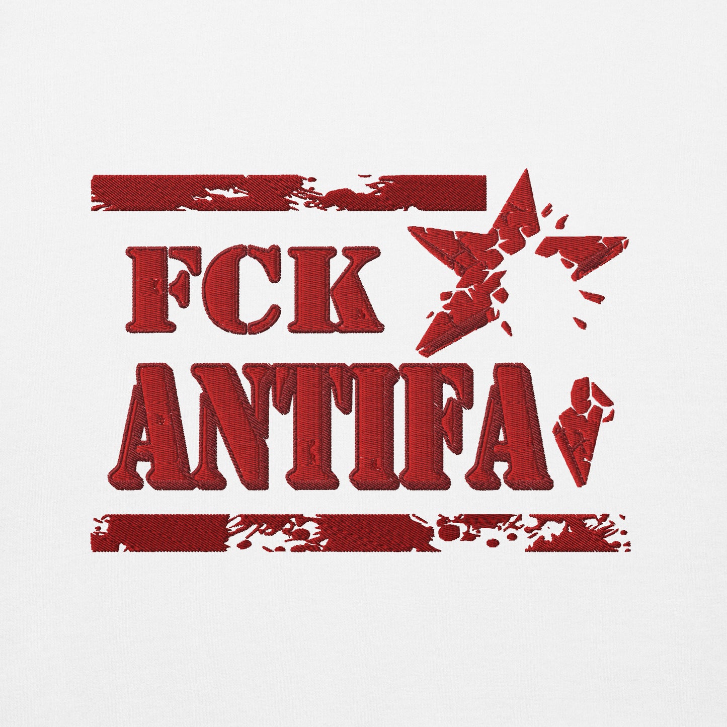 FCK-Antifa - BESTICKT!!! - Unisex-Hoodie