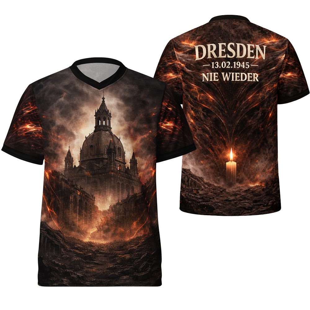 Bomber über Dresden -  Unisex-Trikot