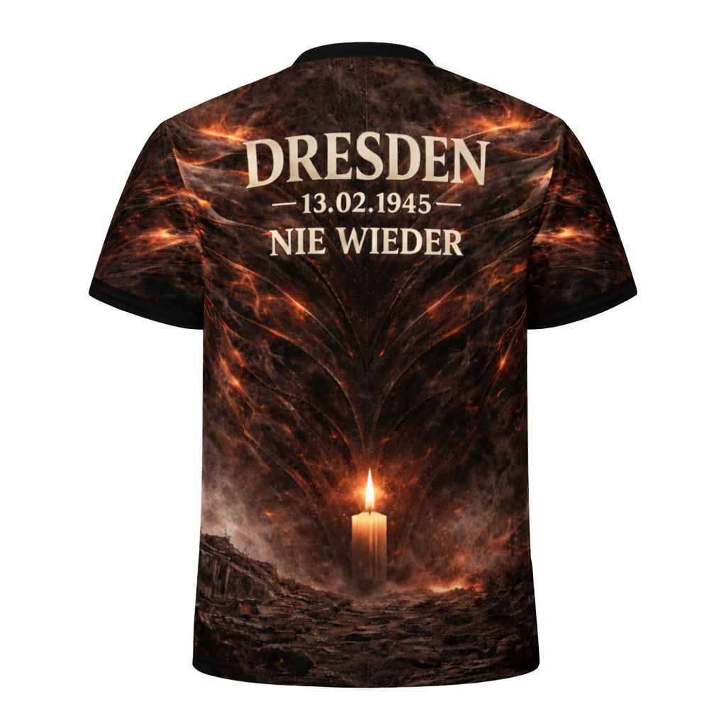 Bomber über Dresden -  Unisex-Trikot