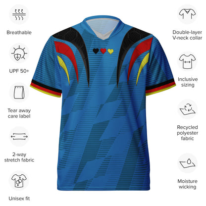 Schlaaaand herzen - Unisex-Trikot